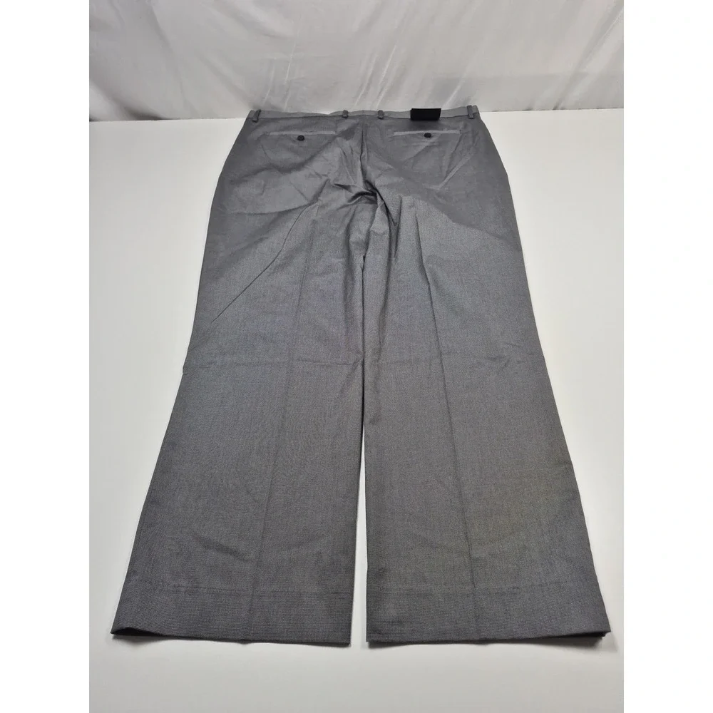 Banana Republic Dress Pants Mens 44x32 Gray Slim Fit Non Iron Stretch Cotton
